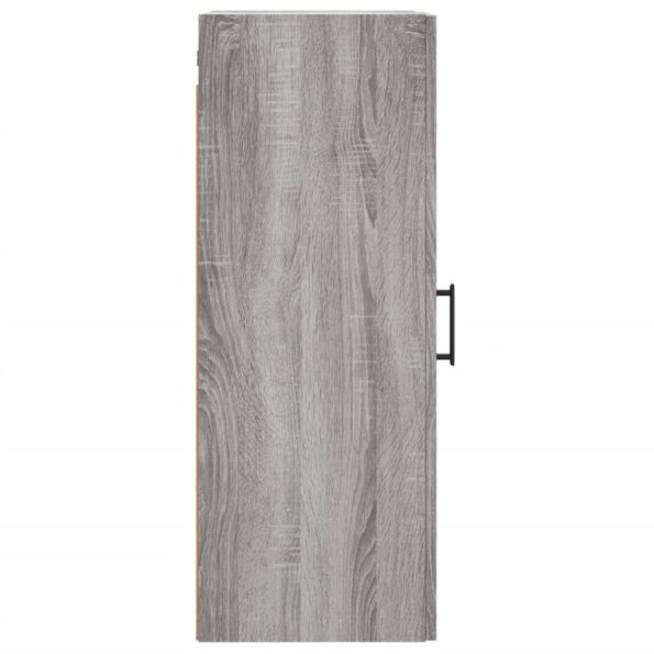 vidaXL Nástenná skrinka, sivá sonoma 34,5x34x90 cm – Obrázok 8