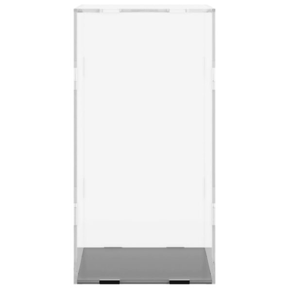 vidaXL Vitrína priehľadná 22x18x35 cm akryl – Obrázok 4