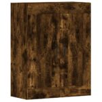 vidaXL Nástenné skrinky 2 ks dymový dub kompozitné drevo – Obrázok 6