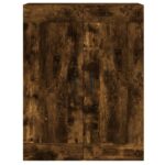 vidaXL Nástenné skrinky 2 ks dymový dub kompozitné drevo – Obrázok 7