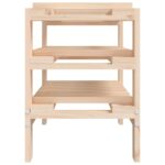 VidaXL stojan na víno 61,5x30x42 cm masívna borovica – Obrázok 5