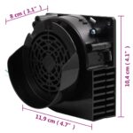 vidaXL LED svetelná reťaz so 66 LED a ventilátorom 660 cm – Obrázok 8