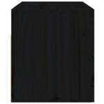 vidaXL Nástenné nočné stolíky 2 ks čierne 50x36x40 cm – Obrázok 7