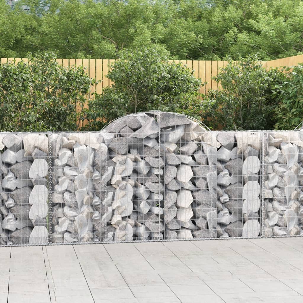 VXL8720845569105_m_en_hd_1.jpg vidaXL Oblúkové gabiónové koše 9ks 200x50x100/120cm pozinkované železo – Obrázok 1