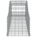 vidaXL Oblúkový gabionový kôš 10 ks 300x50x40/60 cm pozinkované železo – Obrázok 5