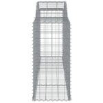 vidaXL Oblúkové gabiónové koše 5ks 300x50x100/120cm pozinkov. železo – Obrázok 5