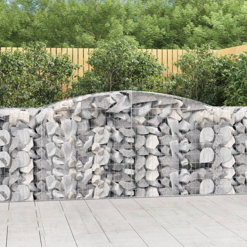 VXL8720845575816_m_en_hd_1.jpg vidaXL Oblúkové gabiónové koše 4ks 400x50x100/120cm pozinkované železo – Obrázok 1