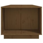 vidaXL Konferenčný stolík medovo-hnedý 110x50x40 cm borovicový masív – Obrázok 7