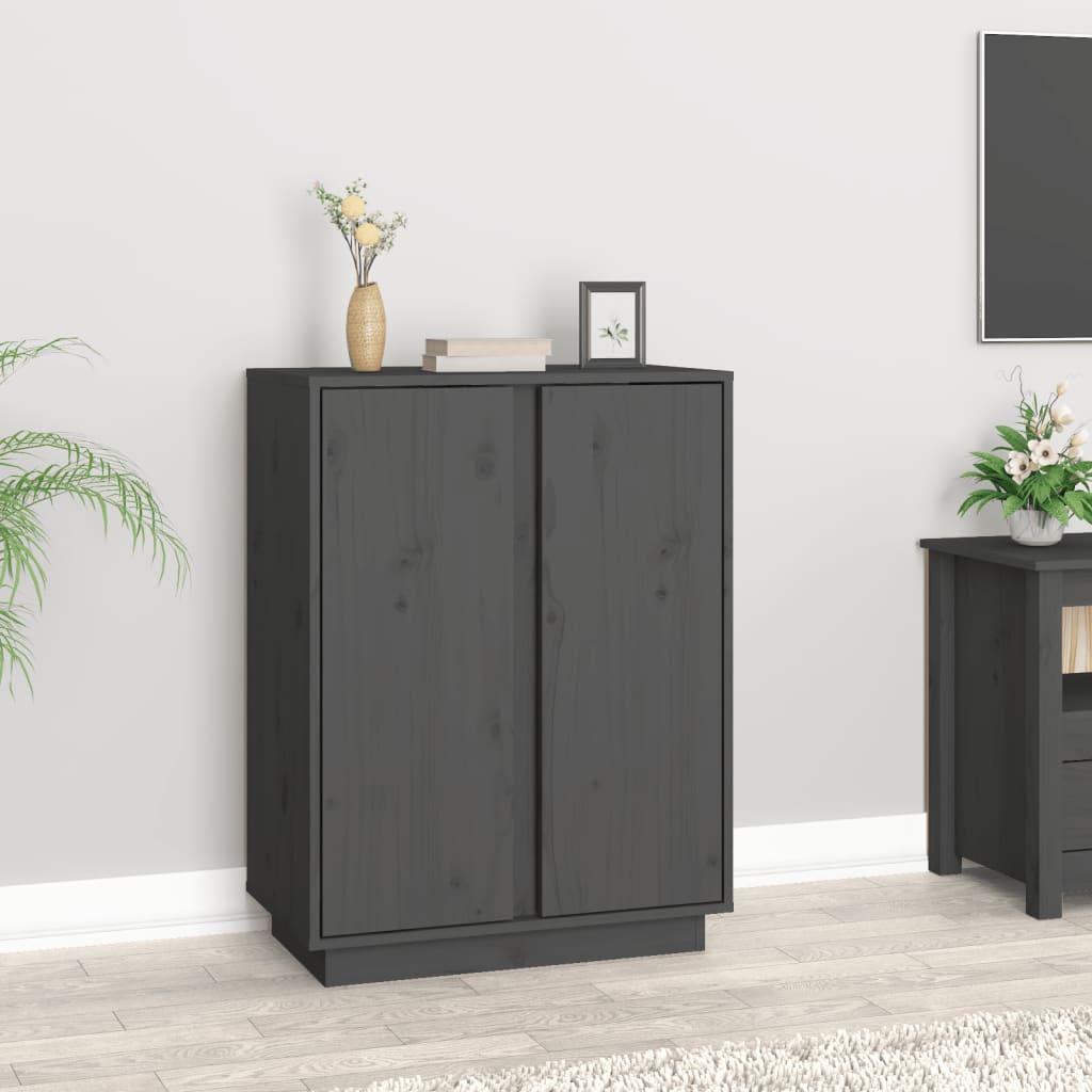 VXL8720845581343_m_en_hd_1.jpg vidaXL Komoda sivá 60x35x80 cm borovicový masív – Obrázok 1