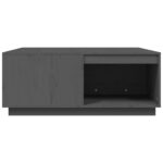 vidaXL Konferenčný stolík sivý 100x101x40,5 cm borovicový masív – Obrázok 6