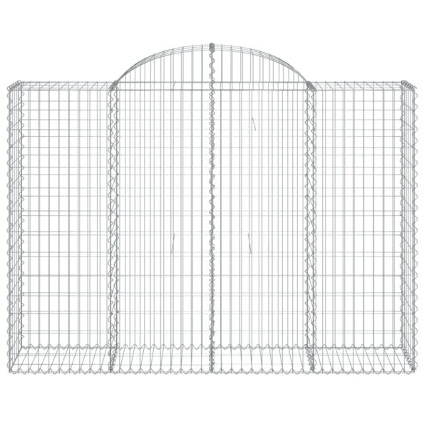 VXL8720845651602_g_en_hd_1.jpg vidaXL Oblúkový gabionový kôš 200x50x140/160 cm pozinkované železo – Obrázok 3