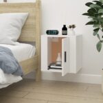 vidaXL Nástenná TV skrinka biela 40x34,5x40 cm – Obrázok 4