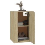 vidaXL Nástenné TV skrinky 2 ks dub sonoma 40x34,5x60 cm – Obrázok 3