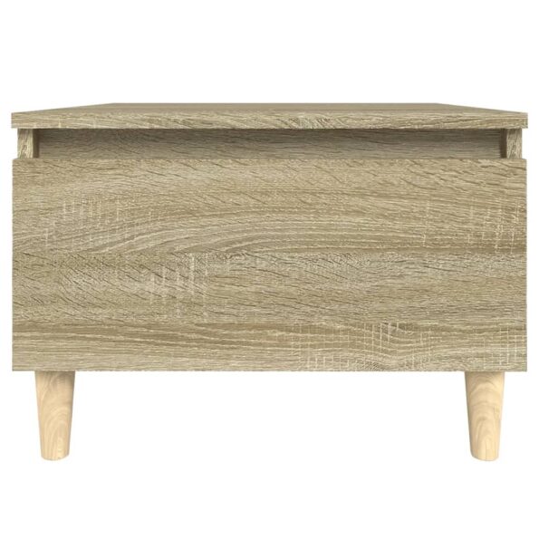 vidaXL Bočný stolík dub sonoma 50x46x35 cm spracované drevo – Obrázok 6