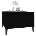 vidaXL Bočné stolíky 2 ks čierne 50x46x35 cm spracované drevo – Obrázok 4