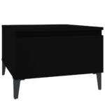 vidaXL Bočné stolíky 2 ks čierne 50x46x35 cm spracované drevo – Obrázok 6
