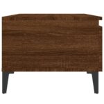 vidaXL Bočné stolíky 2 ks hnedý dub 50x46x35 spracované drevo – Obrázok 9