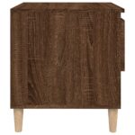 vidaXL Nočné stolíky 2 ks hnedý dub 50x46x50 spracované drevo – Obrázok 6