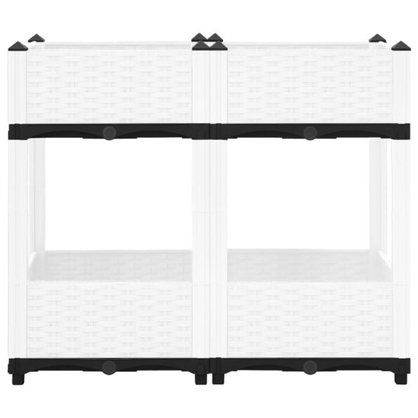 vidaXL Vyvýšený záhon 80x40x71 cm polypropylén – Obrázok 3