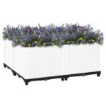 vidaXL Vyvýšený záhon 80x80x38 cm polypropylén – Obrázok 2