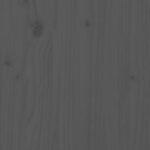 vidaXL Zasúvacie stolíky 3 ks sivé borovicový masív – Obrázok 9