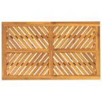 vidaXL Záhradný jedálenský stôl 150x90x74 cm akáciový masív – Obrázok 5