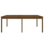 vidaXL Záhradný stolík medovohnedý 203,5x100x76 cm borovicový masív – Obrázok 5