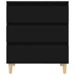 vidaXL Komoda čierna 60x35x70 cm spracované drevo – Obrázok 6