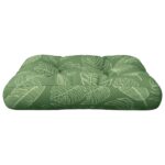vidaXL Poduška na paletovú pohovku vzor listov 60x60x12 cm látka – Obrázok 5