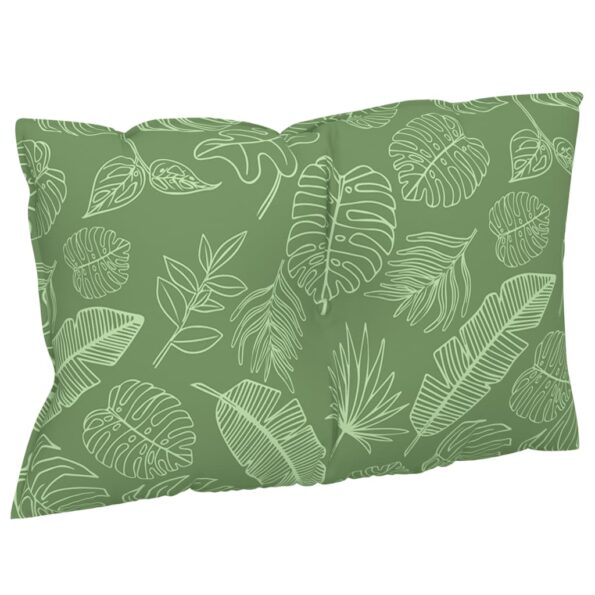 vidaXL Podušky na paletovú pohovku 2ks listový vzor oxfordská látka – Obrázok 5