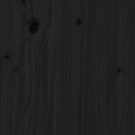 vidaXL 3-dielna záhradná barová súprava čierna borovicový masív – Obrázok 8