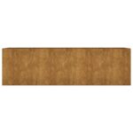 vidaXL Záhradný vyvýšený záhon 280x80x80 cm korténová oceľ – Obrázok 4