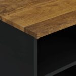 vidaXL TV skrinka 100x33x46 cm masívny mangovník a spracované drevo – Obrázok 6