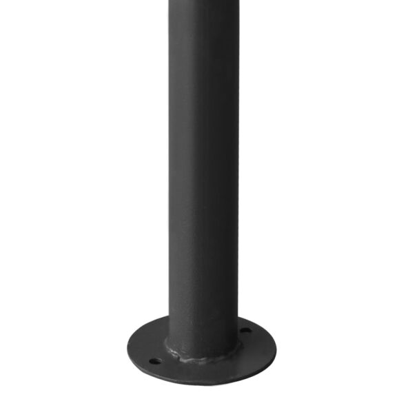 vidaXL Altánok biely 3x3 m 180 g/m² látka a oceľ – Obrázok 7