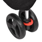 vidaXL Skladací kočík pre psa čierny 80x46x98 cm oxfordská tkanina – Obrázok 9