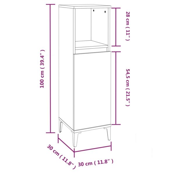 VXL8720845738433_g_en_hd_9.jpg vidaXL Kúpeľňová skrinka dymový dub 30x30x100 cm kompozitné drevo – Obrázok 11
