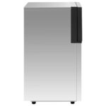 vidaXL Výrobník ľadových kociek strieborný 45 kg / 24 h – Obrázok 5