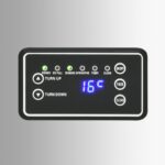 vidaXL Výrobník ľadových kociek strieborný 45 kg / 24 h – Obrázok 7