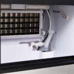 vidaXL Výrobník ľadových kociek strieborný 45 kg / 24 h – Obrázok 8