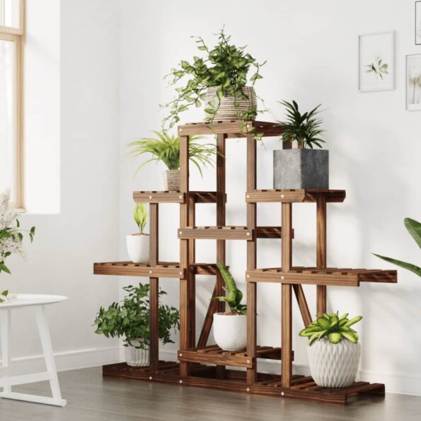 VXL8720845755355_g_en_hd_2.jpg vidaXL Stojan na kvetiny 110x25x96 cm masívna jedľa – Obrázok 4