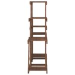 vidaXL Stojan na kvetiny 110x25x96 cm masívna jedľa – Obrázok 7