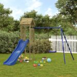 vidaXL Vonkajšia súprava na hranie impregnovaná borovica