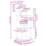 vidaXL Škrabadlo pre mačky so sisalovými stĺpikmi krémové 166 cm – Obrázok 8