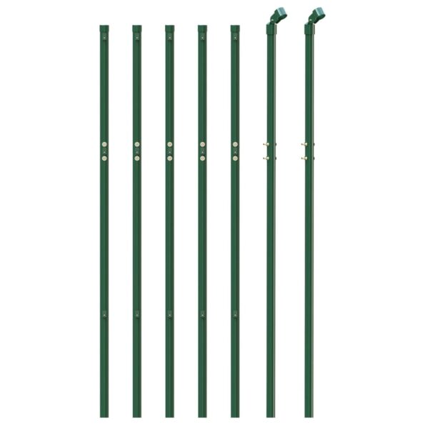 vidaXL Drôtený plot zelený 1,1x10 m – Obrázok 3