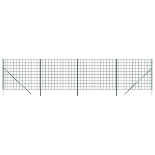 VXL8720845778262_a_en_hd_1.jpg vidaXL Drôtený plot zelený 1,8x10 m pozinkovaná oceľ – Obrázok 2