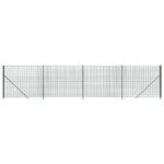 vidaXL Drôtený plot s prírubou zelený 1,8x10 m – Obrázok 2