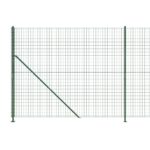 vidaXL Drôtený plot s prírubou zelený 1,8x10 m – Obrázok 4