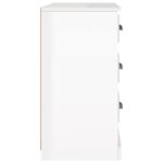vidaXL Komoda vysoký lesk biela 104,5x35,5x67,5 cm kompozitné drevo – Obrázok 5