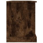 vidaXL TV skrinka dymový dub 99,5x35,5x48 cm kompozitné drevo – Obrázok 7
