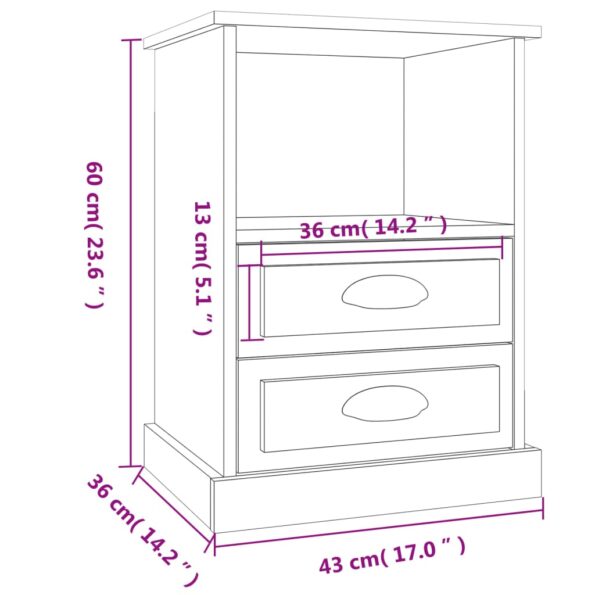 VXL8720845792299_g_en_hd_9.jpg vidaXL Nočné stolíky 2 ks dymový dub 43x36x60 cm – Obrázok 11